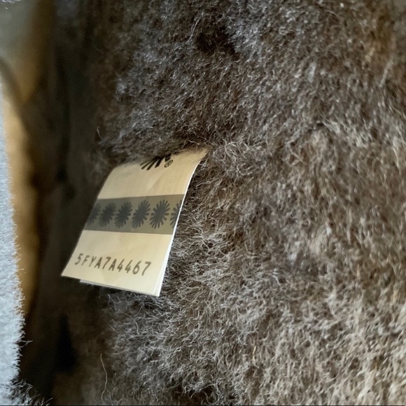 UGG Grey Mini Bailey Bow II Boots - Picture 6 of 6